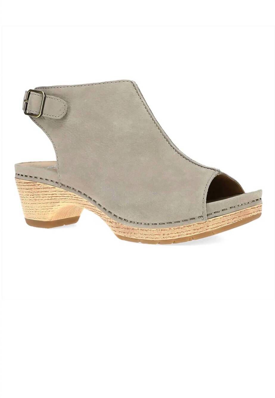 NEW DANSKO women's lizzy wedge sandals in taupe